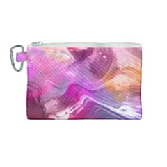 Background Art Abstract Watercolor Canvas Cosmetic Bag (medium) by Wegoenart