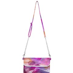 Background Art Abstract Watercolor Mini Crossbody Handbag