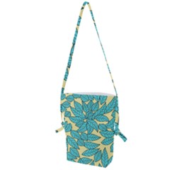 Leaves Dried Leaves Stamping Folding Shoulder Bag