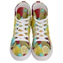 Fruit Picture Drawing Illustration Men s Hi-Top Skate Sneakers View1