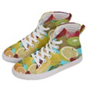 Fruit Picture Drawing Illustration Men s Hi-Top Skate Sneakers View2