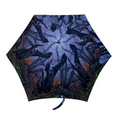 Beeches Autumn Foliage Forest Tree Mini Folding Umbrellas by Wegoenart