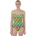 Background Colorful Geometric Sweetheart Tankini Set View1