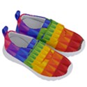 Abstract Pattern Background Kids  Velcro No Lace Shoes View3