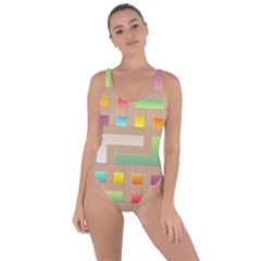 Abstract Background Colorful Bring Sexy Back Swimsuit by Wegoenart