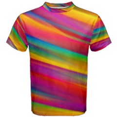 Colorful Background Men s Cotton Tee by Wegoenart