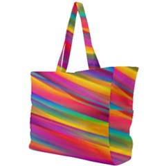 Colorful Background Simple Shoulder Bag