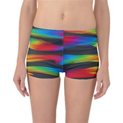 Abstarct Pattern Colorful Background Boyleg Bikini Bottoms by Wegoenart