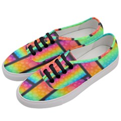 Background Colorful Abstract Women s Classic Low Top Sneakers by Wegoenart