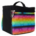 Background Colorful Abstract Make Up Travel Bag (Small) View1