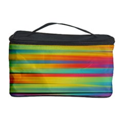 Colorful Background Pattern Cosmetic Storage by Wegoenart