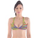 Colorful Background Pattern Plunge Bikini Top View1