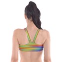 Colorful Background Pattern Plunge Bikini Top View2