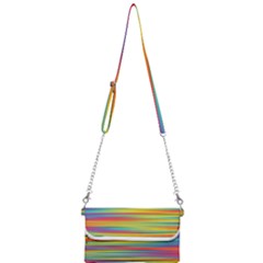 Colorful Background Pattern Mini Crossbody Handbag