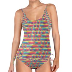 Background Abstract Colorful Tankini Set by Wegoenart