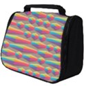 Background Abstract Colorful Full Print Travel Pouch (Big) View1