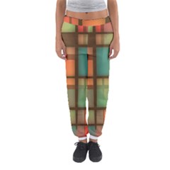 Background Abstract Colorful Women s Jogger Sweatpants by Wegoenart