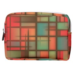 Background Abstract Colorful Make Up Pouch (medium)