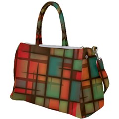 Background Abstract Colorful Duffel Travel Bag by Wegoenart