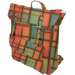 Background Abstract Colorful Buckle Up Backpack by Wegoenart