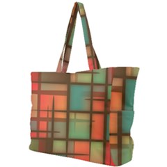 Background Abstract Colorful Simple Shoulder Bag by Wegoenart