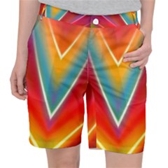 Colorful Background Art Pattern Pocket Shorts