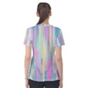 Background Abstract Pastels Women s Sport Mesh Tee View2