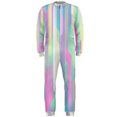 Background Abstract Pastels Onepiece Jumpsuit (men)  by Wegoenart