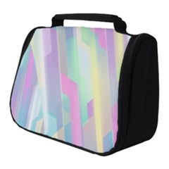 Background Abstract Pastels Full Print Travel Pouch (small)