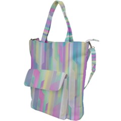 Background Abstract Pastels Shoulder Tote Bag