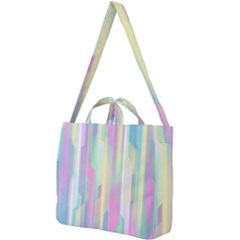 Background Abstract Pastels Square Shoulder Tote Bag