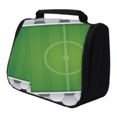 Background Sports Soccer Football Full Print Travel Pouch (small)