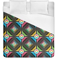 Seamless Pattern Background Abstract Duvet Cover (king Size) by Wegoenart