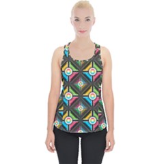 Seamless Pattern Background Abstract Piece Up Tank Top by Wegoenart