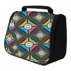 Seamless Pattern Background Abstract Full Print Travel Pouch (small)