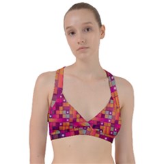 Abstract Background Colorful Sweetheart Sports Bra by Wegoenart