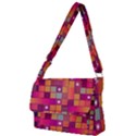 Abstract Background Colorful Full Print Messenger Bag View1