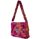 Abstract Background Colorful Full Print Messenger Bag View2