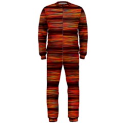 Colorful Abstract Background Strands Onepiece Jumpsuit (men)  by Wegoenart