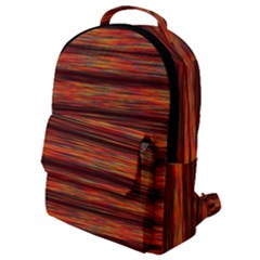 Colorful Abstract Background Strands Flap Pocket Backpack (small)