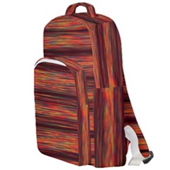 Colorful Abstract Background Strands Double Compartment Backpack