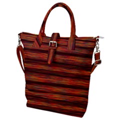 Colorful Abstract Background Strands Buckle Top Tote Bag