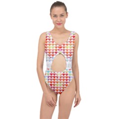 Valentine Valentines Day Card Love Center Cut Out Swimsuit