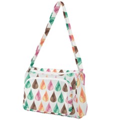 Background Colorful Abstract Front Pocket Crossbody Bag