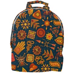 Pattern Background Ethnic Tribal Mini Full Print Backpack