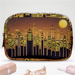 Buildings Skyscrapers City Make Up Pouch (small)