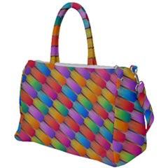 Colorful Background Abstract Duffel Travel Bag