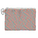 Background Abstract Colorful Canvas Cosmetic Bag (XL) View1