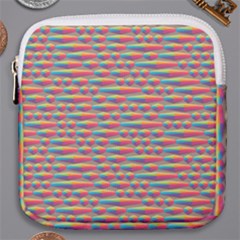 Background Abstract Colorful Mini Square Pouch