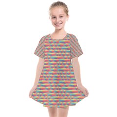 Background Abstract Colorful Kids  Smock Dress by Wegoenart